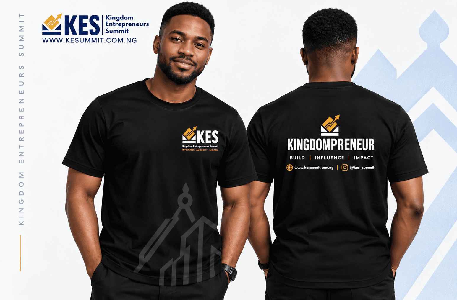 KES'26 Black T-shirt
